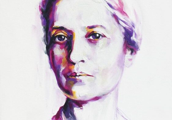 Lise-Meitner by Zsuzsa Szvath